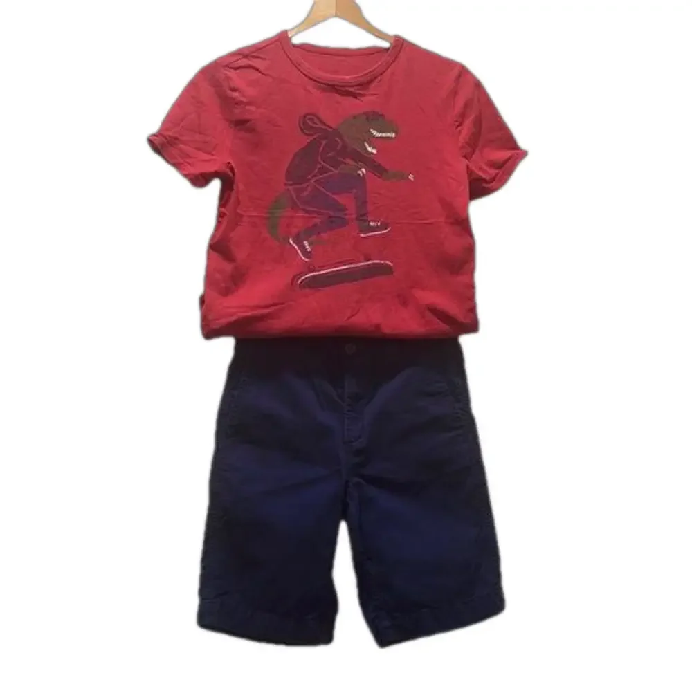 GAP kids boys set size 14 regular GUC red and blue
